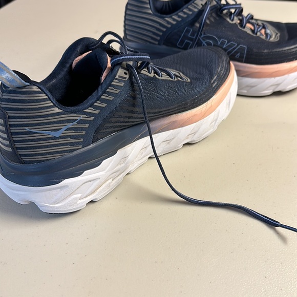 Hoka One One women’s shoes.  Size 8.5. Lot of life left on tread. - Picture 9 of 9